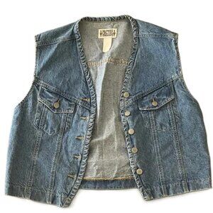 Cactus Jeans Blue Denim Vest